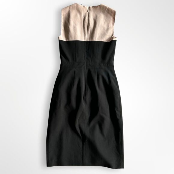 BCBG, Sleeveless, Color Block  'Tinna' Sheath Dress, sz 6 Chic, Glean, Minimal - Picture 2 of 4